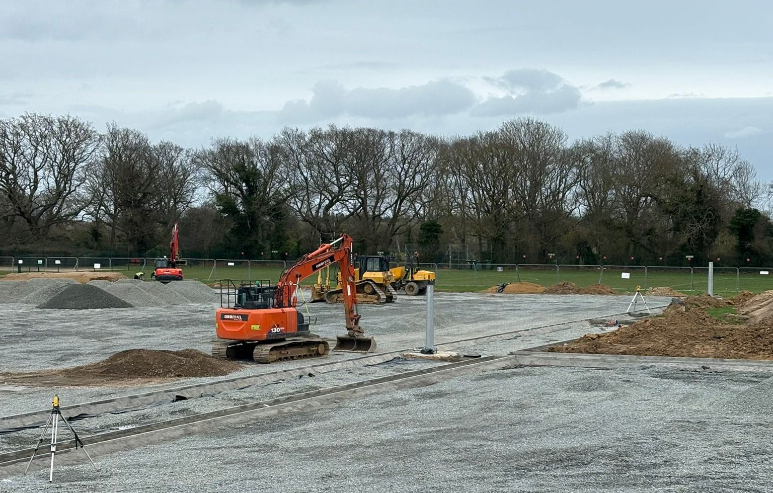Construction underway on major new sports development at Leiston school, funded by Sizewell C